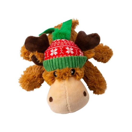 Picture of KONG Holiday Cozie Reindeer - Plush Cuddle & Play Dog Toy